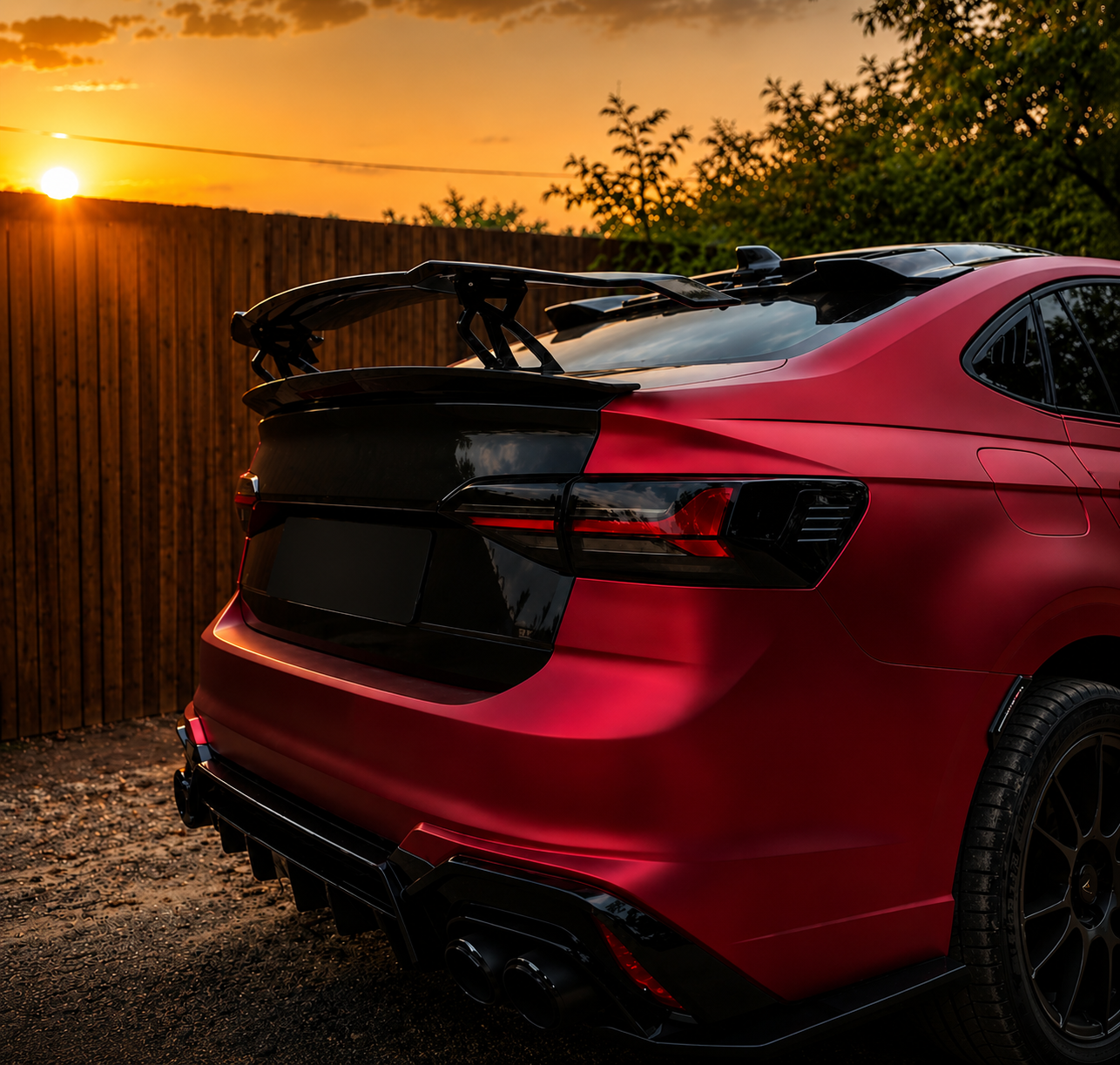 new sedan spoiler