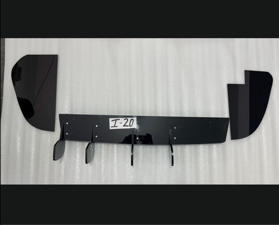 Hyundai i20 N-Line Rear Diffuser | Sport 4-Fin Design
