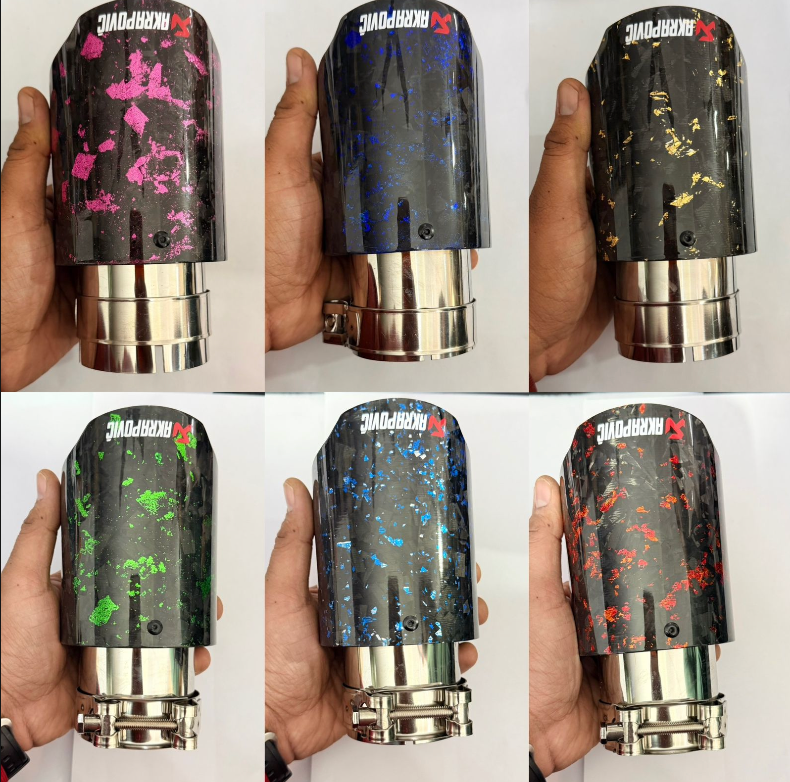Akrapovic Exhaust Tip-forged carbon