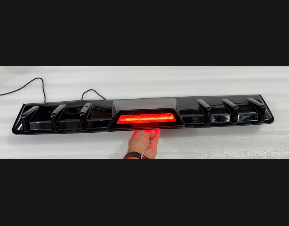 car rear bumper diffuser