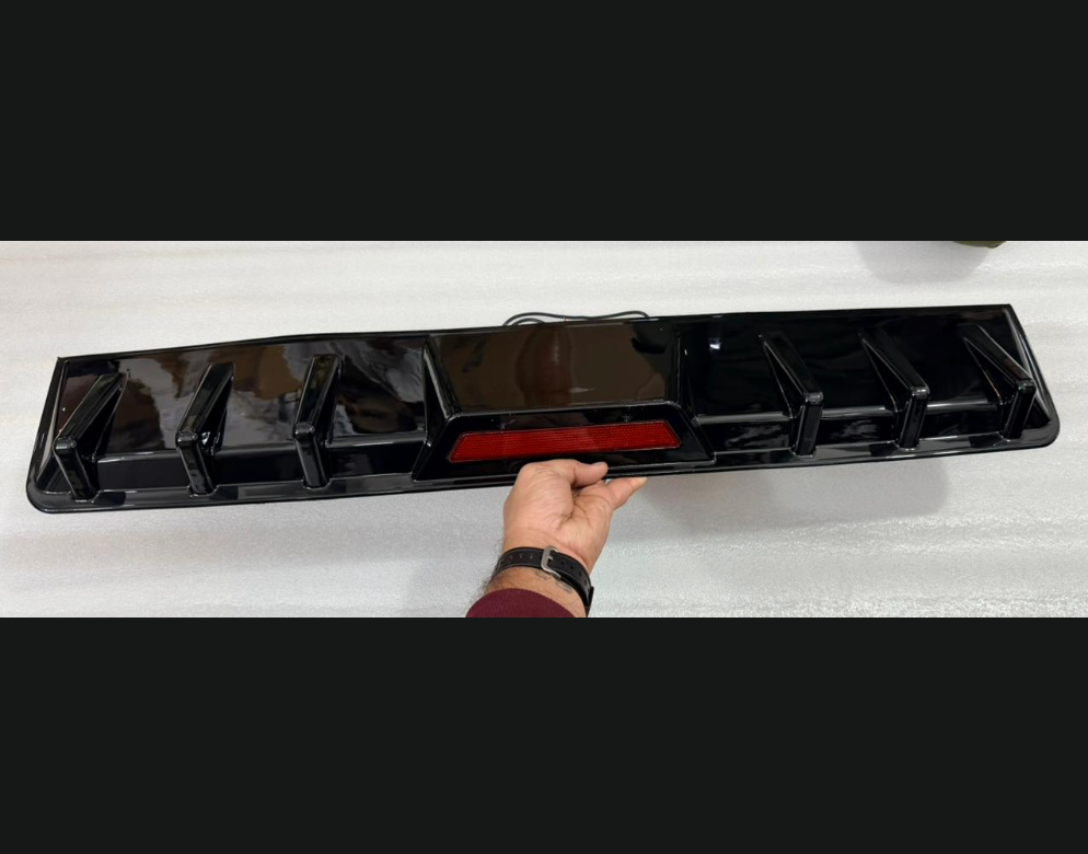 car rear bumper diffuser