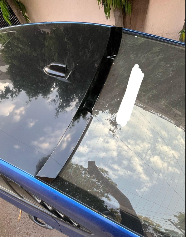 VW virtus roof spoiler